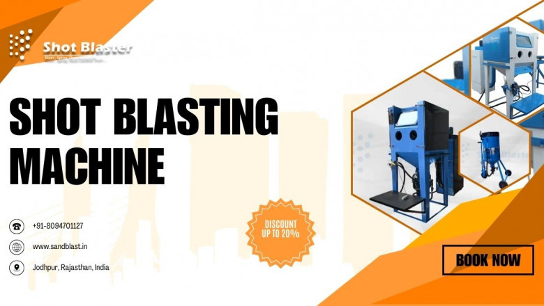 Abrasive Shot Blasters for Aviation Industry Parts