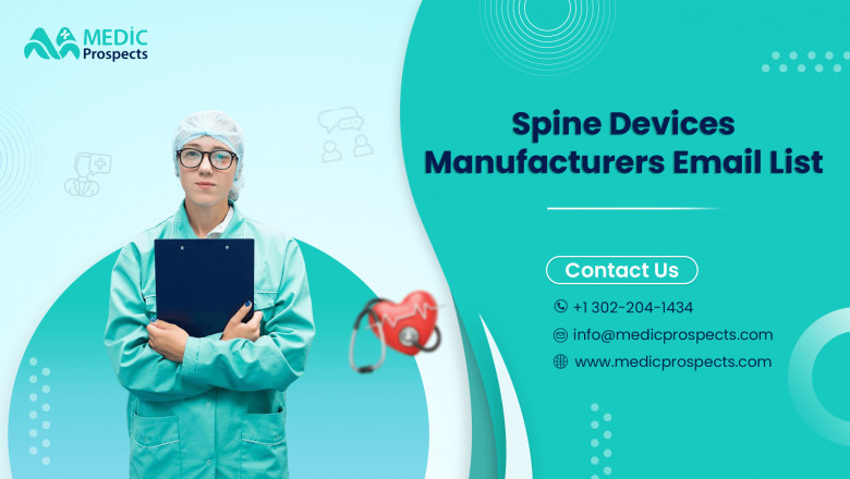 Spine Devices Manufacturers Email List