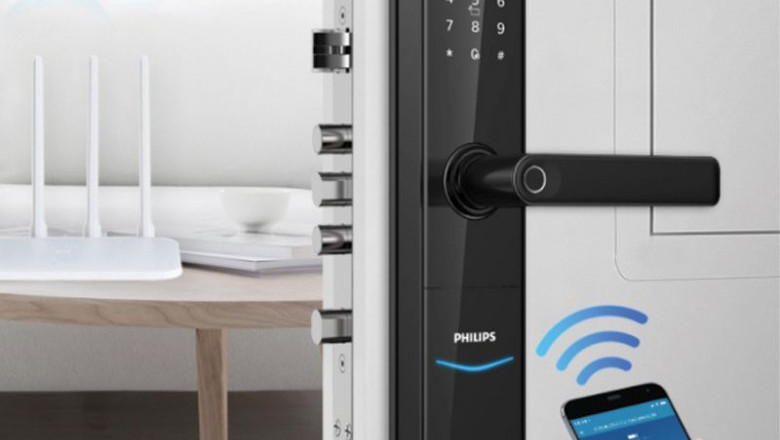 Khóa cửa wifi thông minh dễ lắp đặt và sử dụng