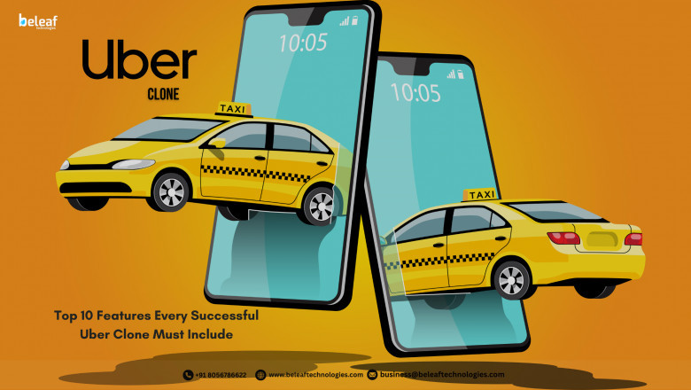 Top 10 Features Every Successful Uber Clone Must Include