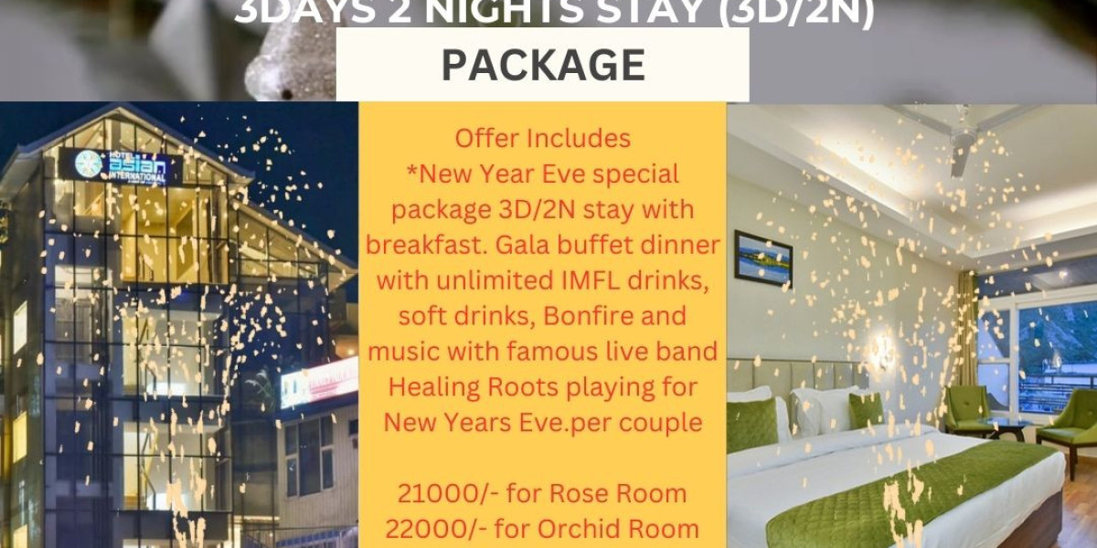 New Year's Eve: 3D/2N, Gala Dinner, Drinks, Music!