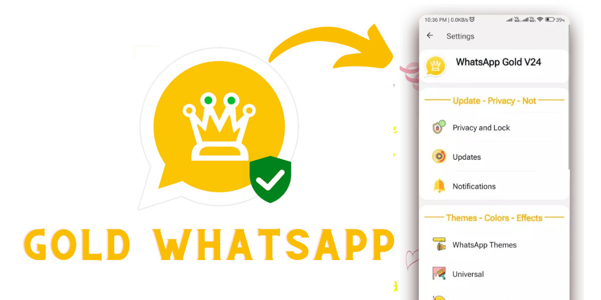 Gold WhatsApp Apk: Customize, Secure, and Simplify Messaging