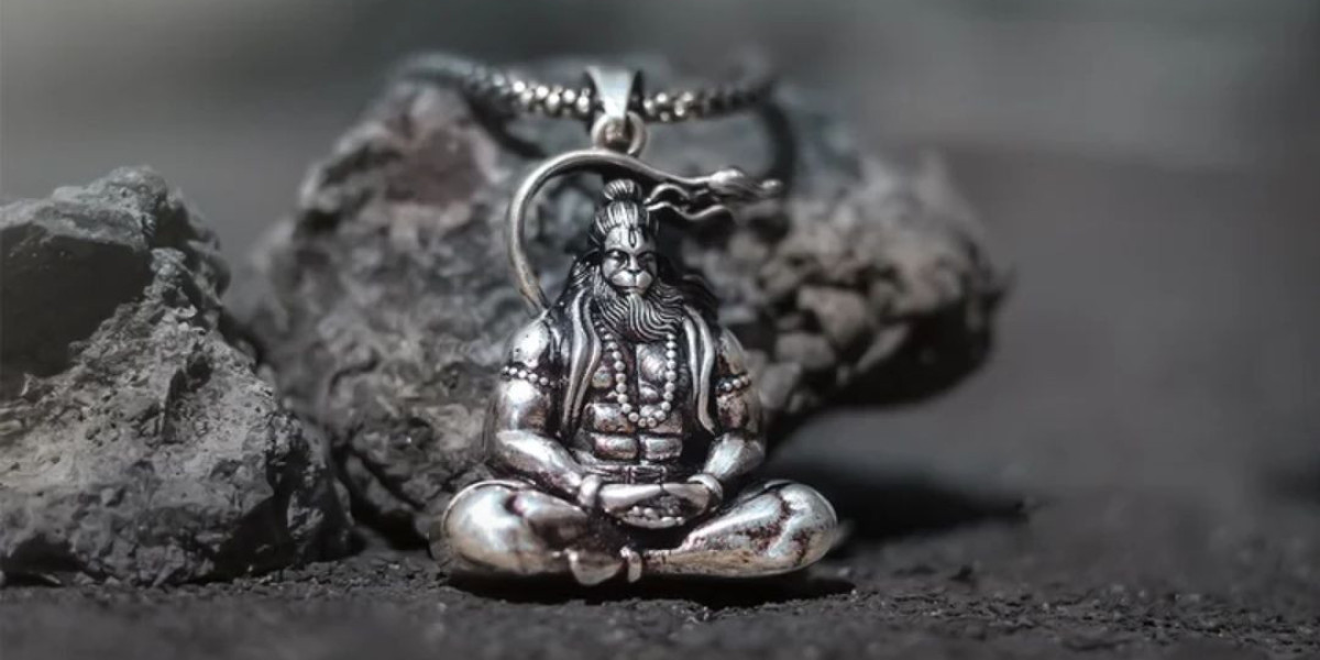 Explore Trending Hanuman Silver Jewelry for Men
