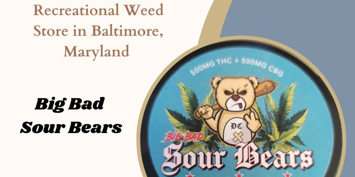 Big Bad Sour Bear: A Sour Gummy Experience with a Potent Punch