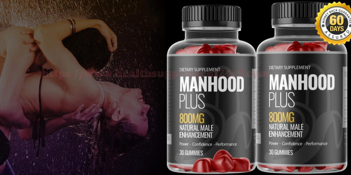 Manhood Plus Male Enhancement Gummies - Increase Your Penis Size By 2 To 3 Inches!