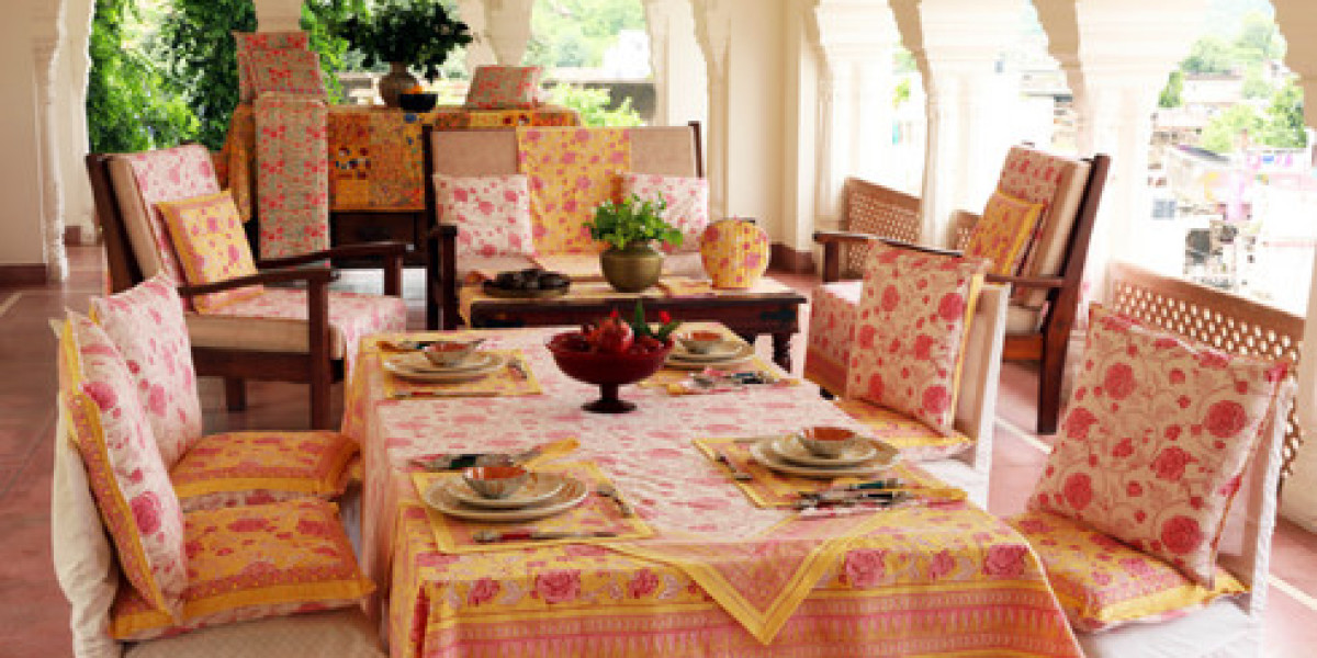 Discover the Best Tablecloths Online: Shop Soma Blockprints Now