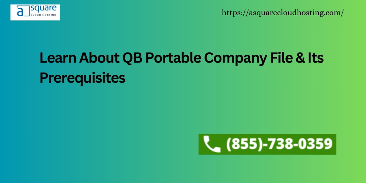 Learn About QB Portable Company File & Its Prerequisites