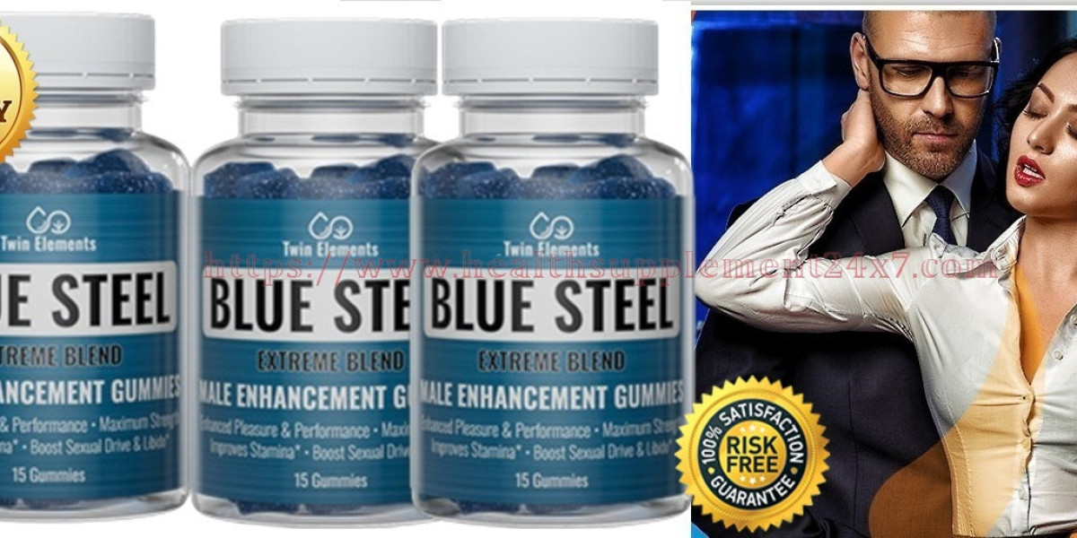Blue Steel Male Enhancement Gummies (Official Reviews) Enhance Pleasure, Performance And Stamina