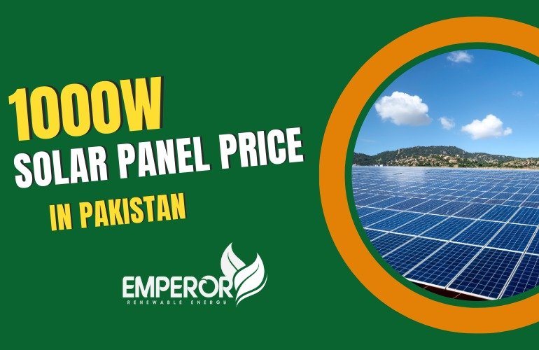 1000W Solar Panel Price in Pakistan - Emperor Energy
