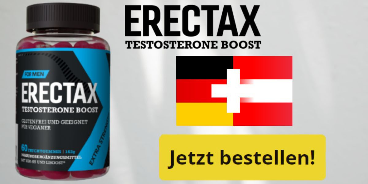 Erectax Testosterone Booster DE, AT, CH (Deutschland) Bewertungen, Wirkung, Vorteile & Kauf [2024]