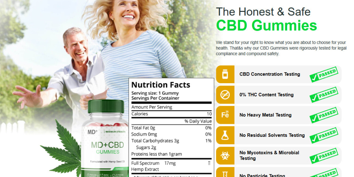 MD + CBD Gummies Canada: 100% Natural Ingredients - Today Sale USA