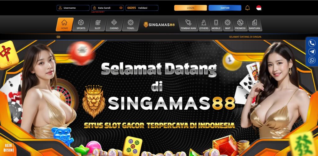 SINGAMAS88 - Bandar Live Casino Online Terpercaya Indonesia
