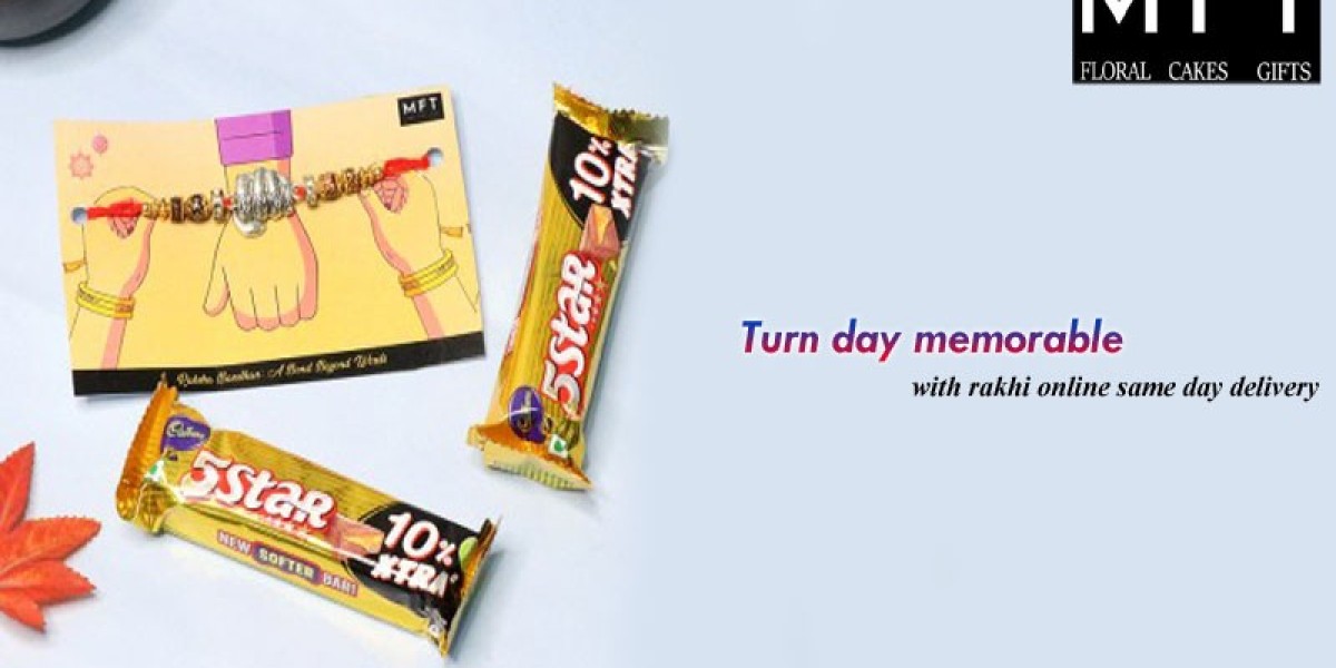 Turn day memorable with rakhi online same day delivery