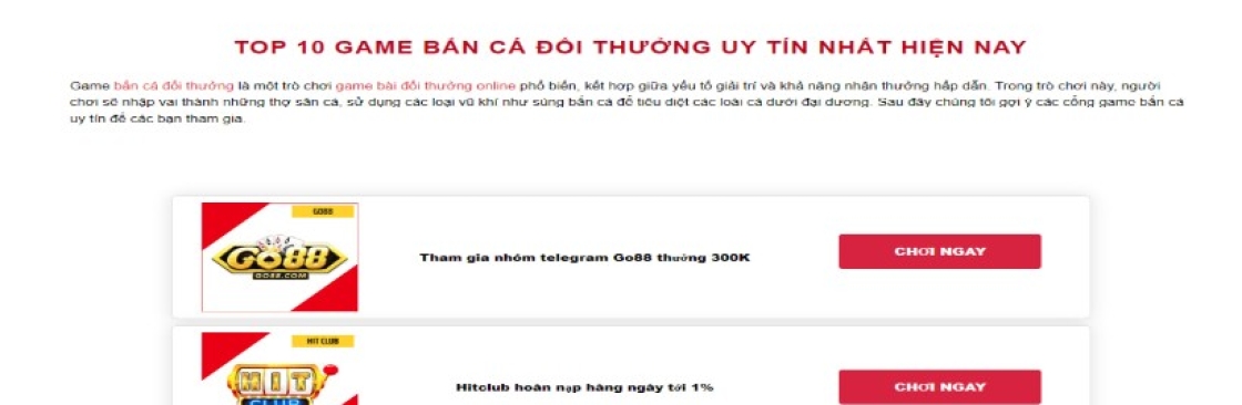 Bắn Cá Đổi Thưởng Cover Image