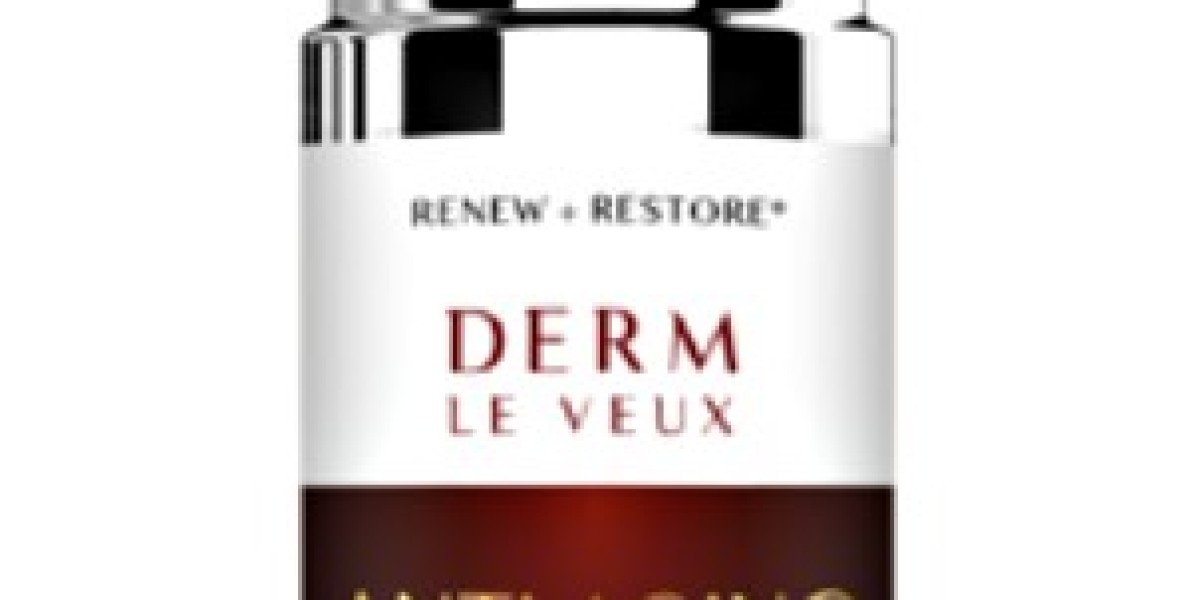 What are the main active ingredients in Derm Le Veux Anti-Aging Serum?