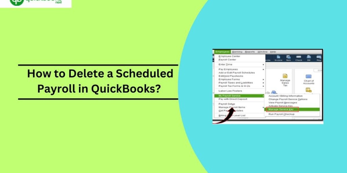 How to Delete a Scheduled Payroll in QuickBooks?