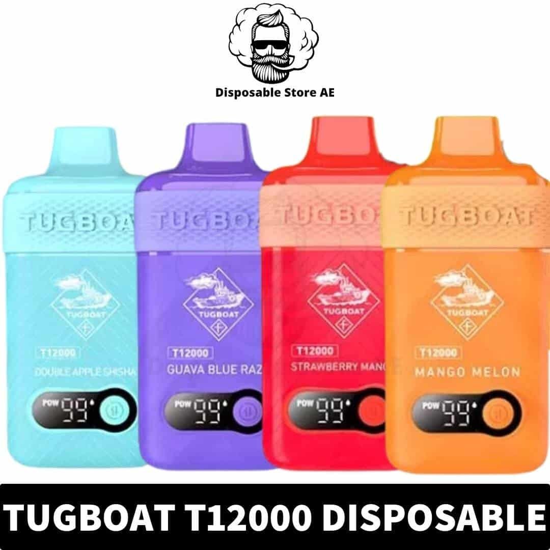 Best Tugboat T12000 puffs 50Mg Disposable Vape In Dubai, UAE