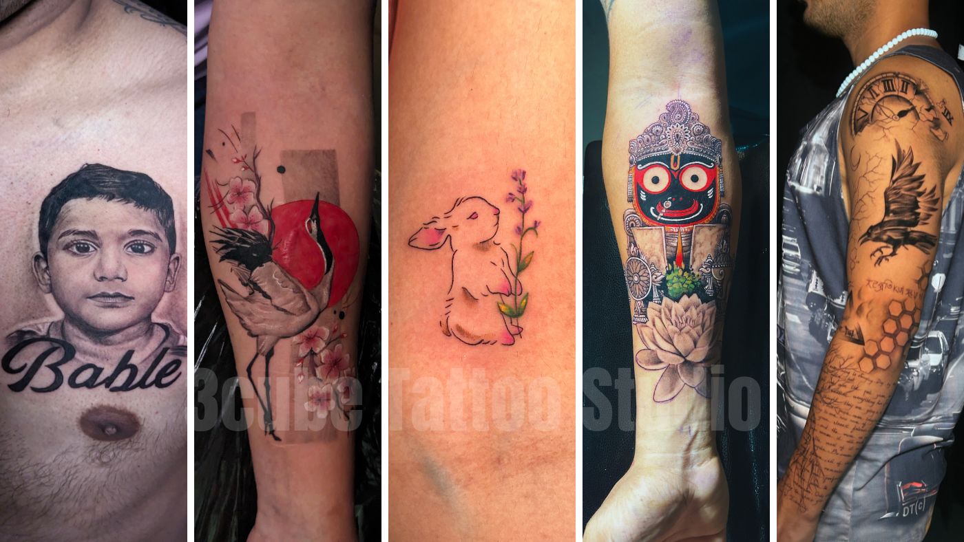 Best tattoo studio in Kolkata | 3 Cube Tattoo Parlour