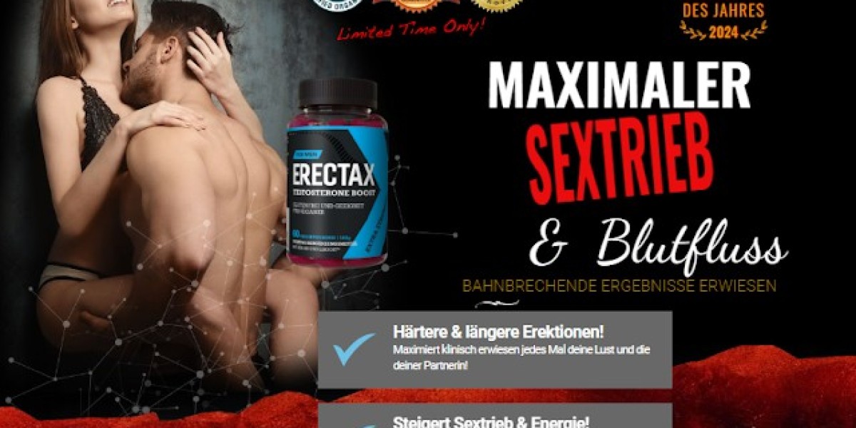 Offizieller Shop für Erectax Testo Booster: 100 % sicher, natürliche Inhaltsstoffe, Ergebnisse, Vorteile?