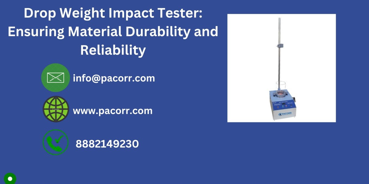 How Drop Weight Impact Testers Help Industries Meet International Safety Standards