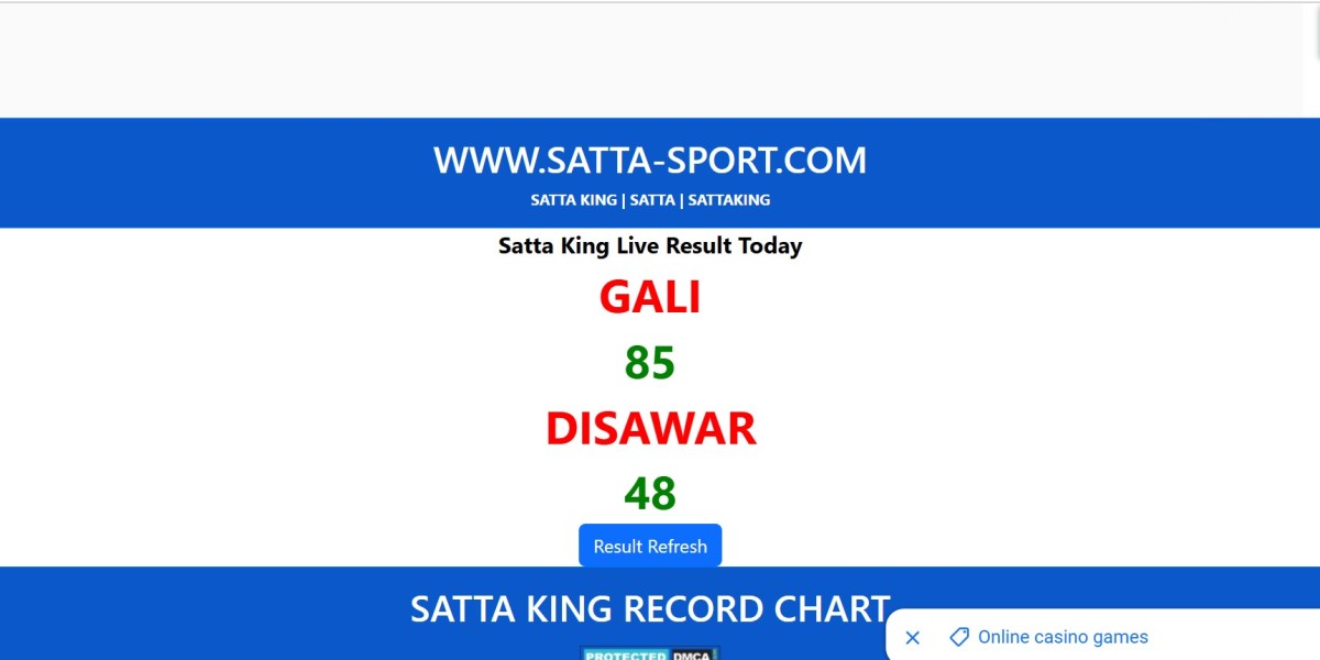 Discover the World of Satta King: The Game of Luck and Strategy