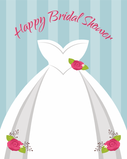 Bridal shower greeting card | virtual bridal shower