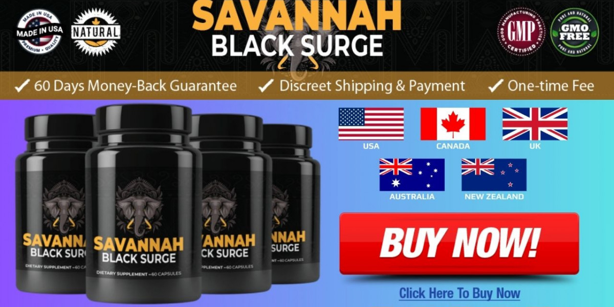 Savannah Black Surge Male Formula UK Official Website  Reviews (2024)