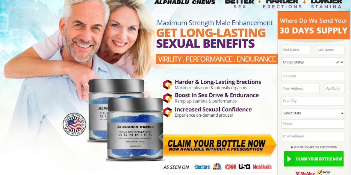 See Fixings and Utilizations of Alphablu Chews Male Enhancement Gummies