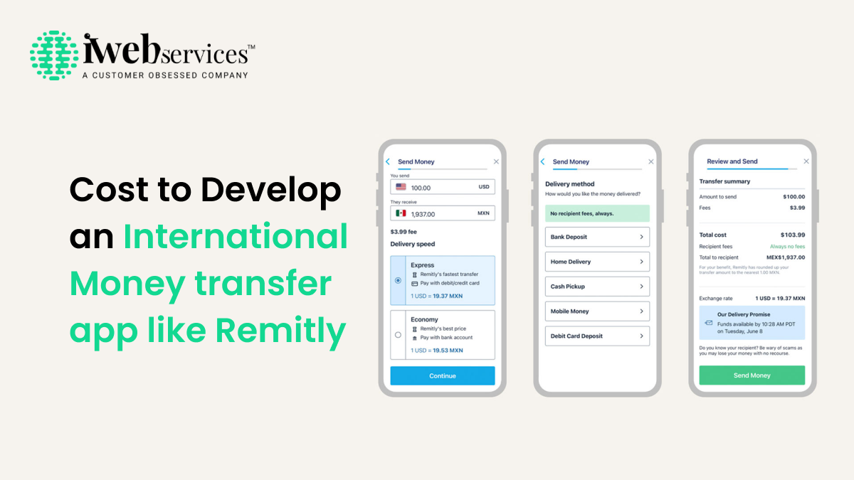 Cost to Develop International Money Transfer App like Remitly