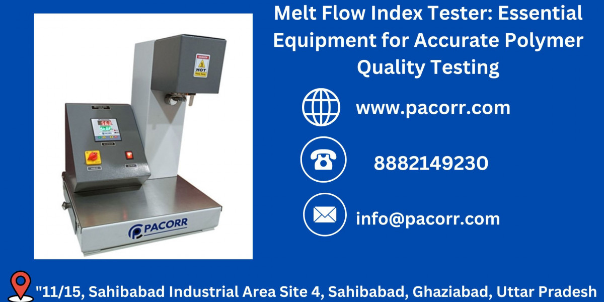 Pacorr’s Digital Melt Flow Index Tester: Accuracy and Simplicity Combined