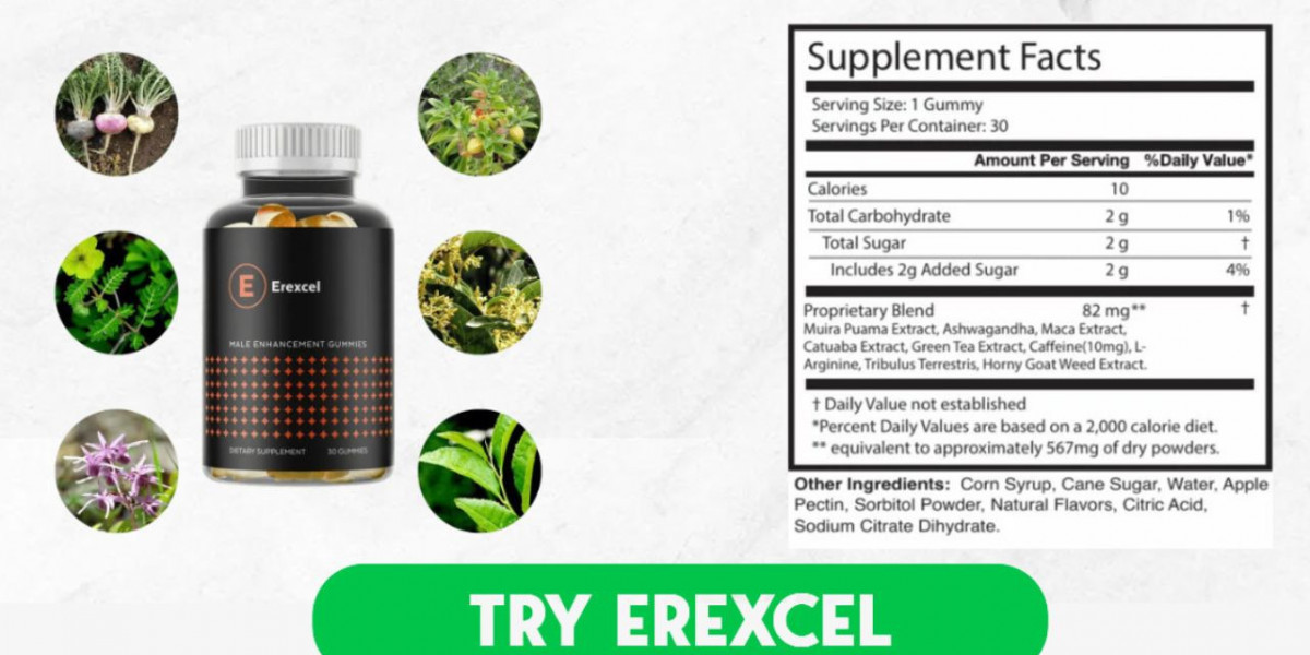 Erexcel Male Gummies Reviews, Official Website  Price For Sale