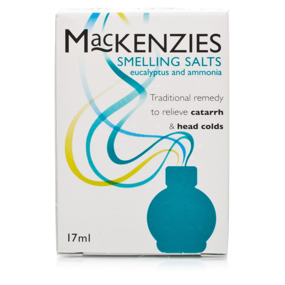 Mackenzies Smelling Salts | Eucalyptus and Ammonia