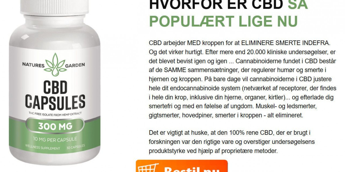 Natures Garden CBD Capsules Danmark anmeldelser, arbejde og orden