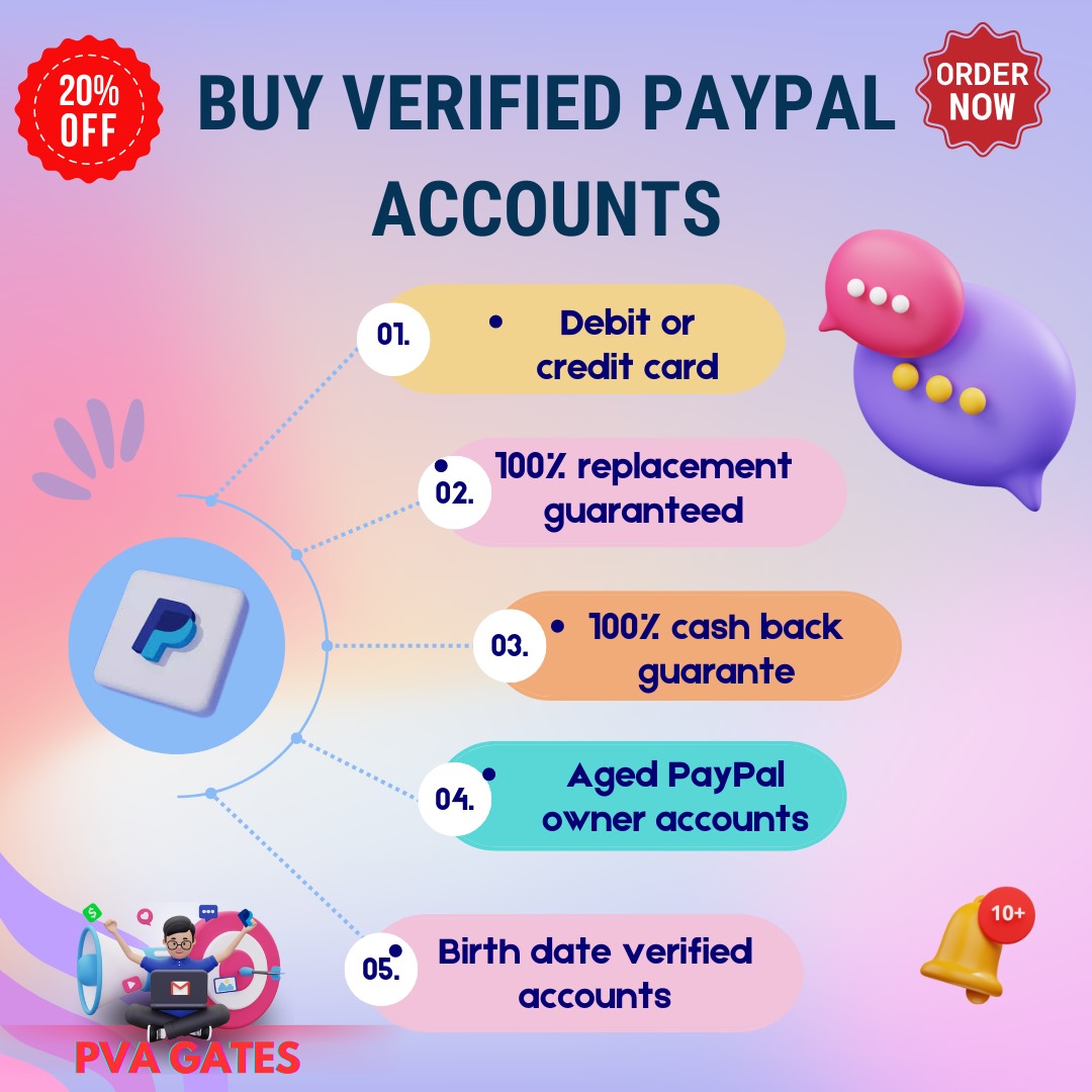 Buy Verified PayPal Accounts - 100% Legit and full working gurantee