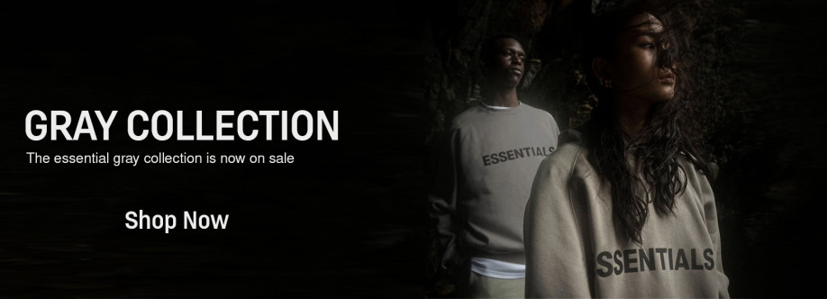 Gray Essentials Hoodie Cover Image