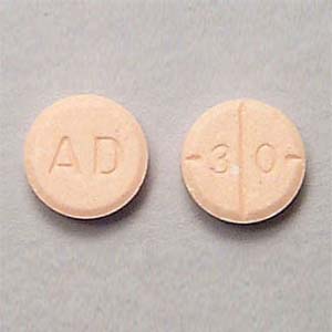 Adderall 30mg - Tramadol Medsinfo