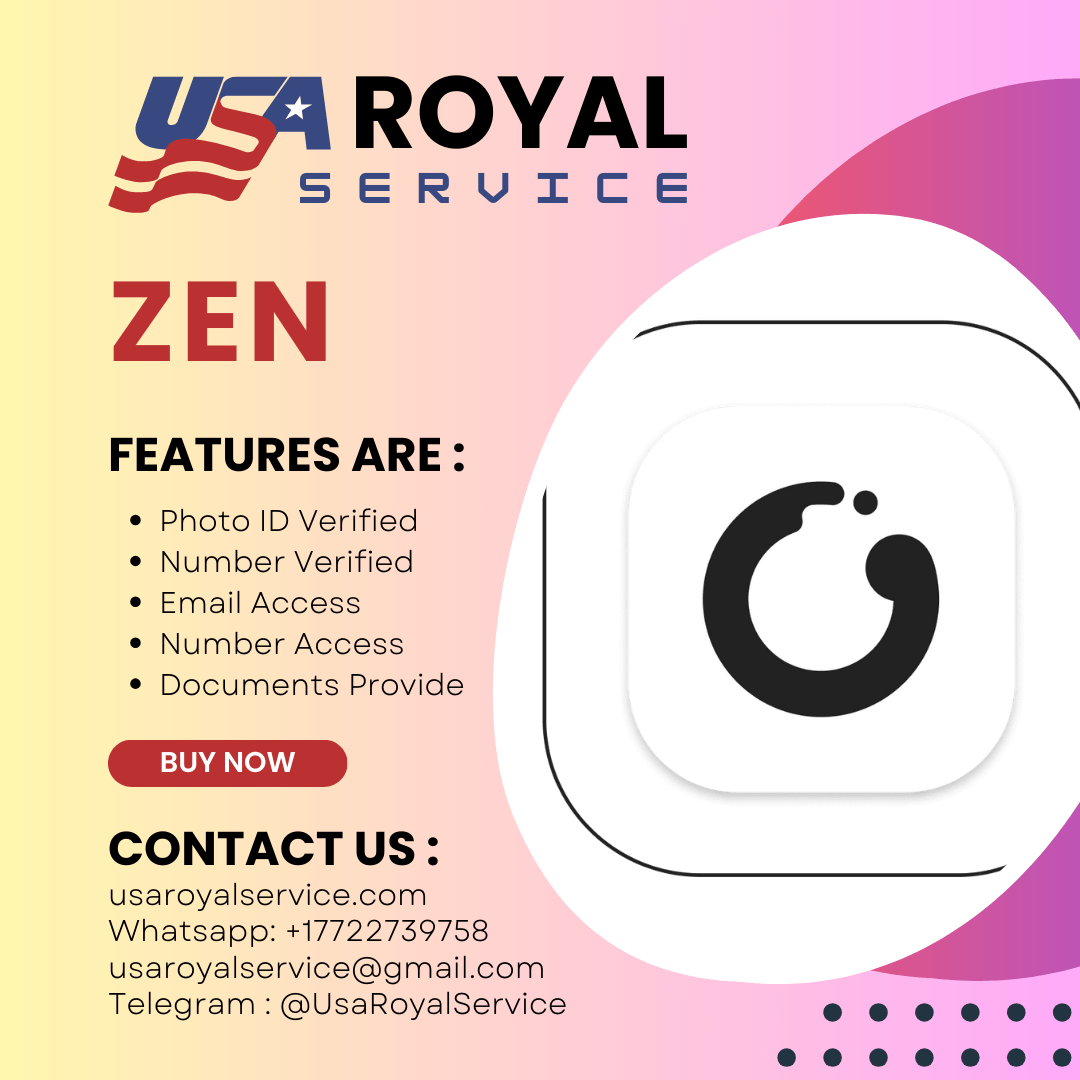 Buy Verified Zen Accounts - 100% Best EU Verified Account