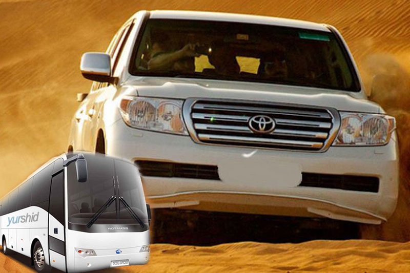 Get our Best Deal - Desert Safari Pickup by Buss Only AED 55