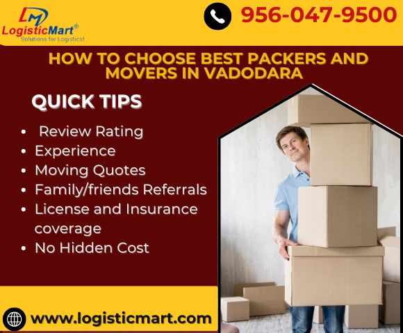 Moving One-Room Apartment; Tips You Need with Packers and Movers in Vadodara