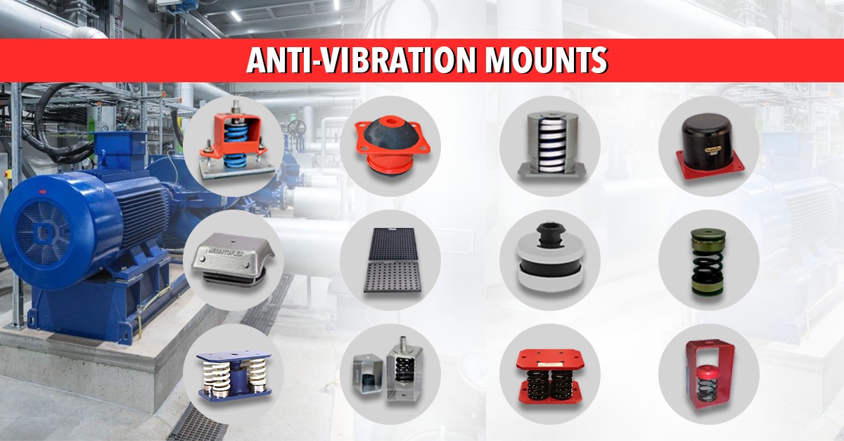 Anti-Vibration Mounts, Pads & Shock Isolators | Resistoflex Group