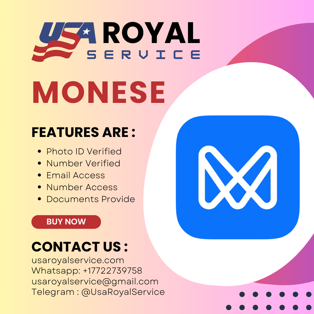 Buy Verified Monese Accounts - 100% Fully Verified Active Account