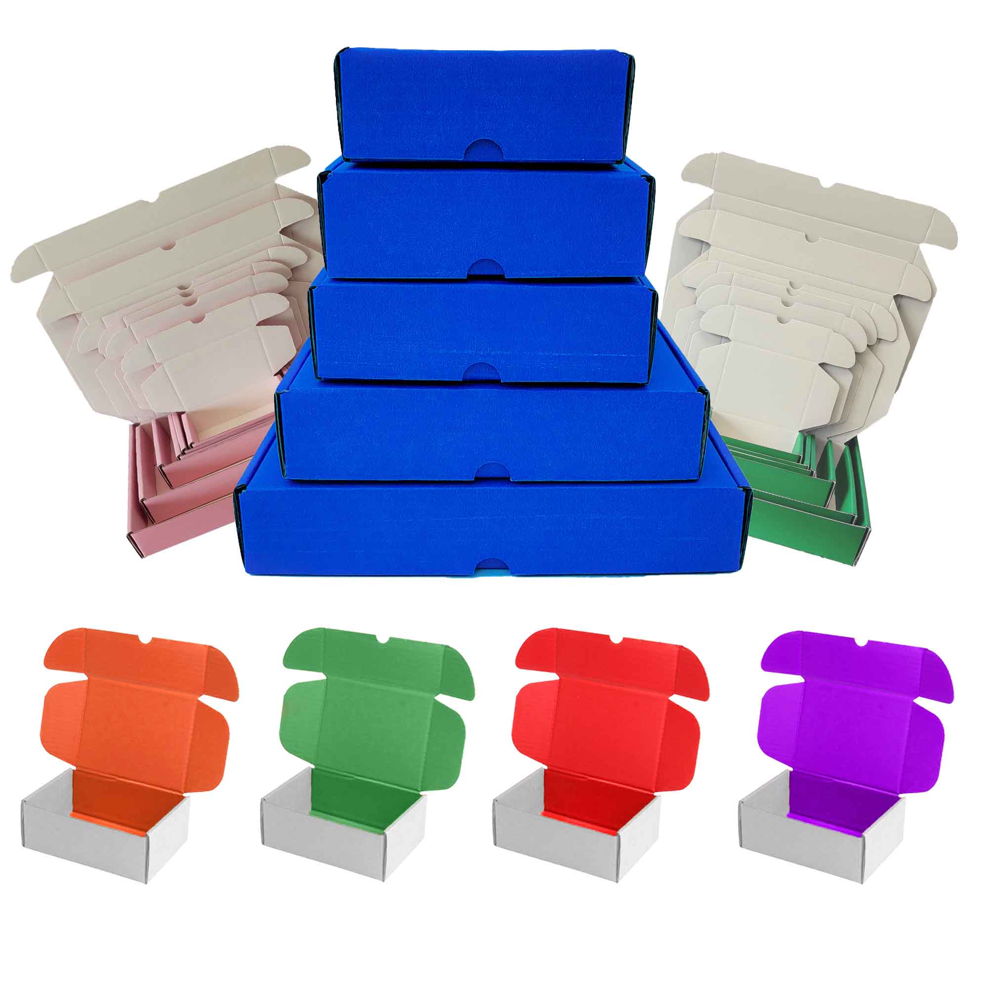 Vibrant Colored Mailer Boxes | Premium Colored Mailing Boxes