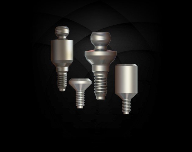 High Quality Titanium Hex Abutments for Dental Implants