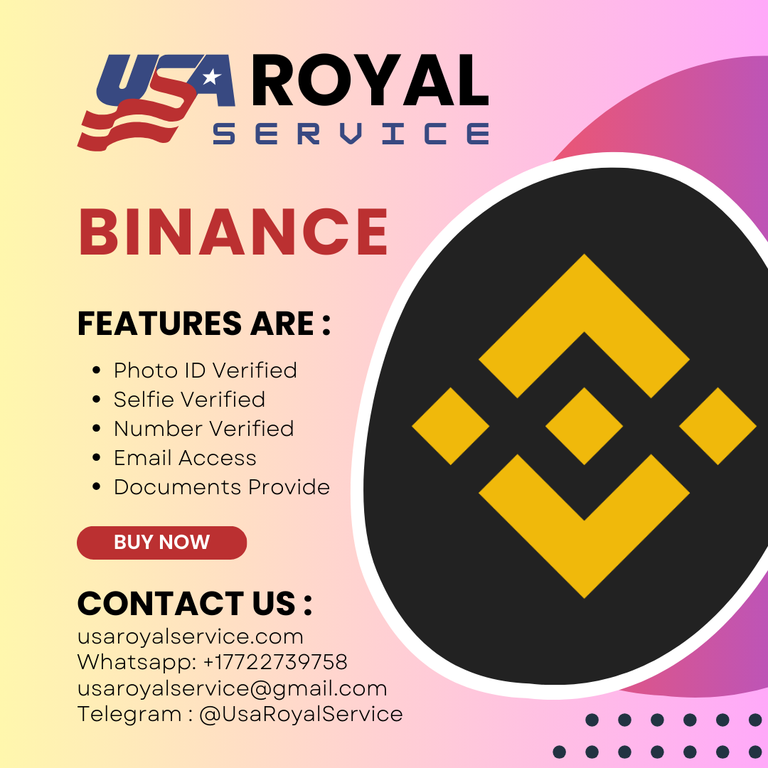 Buy Verified Binance Accounts -High Quality 100% KYC Verified