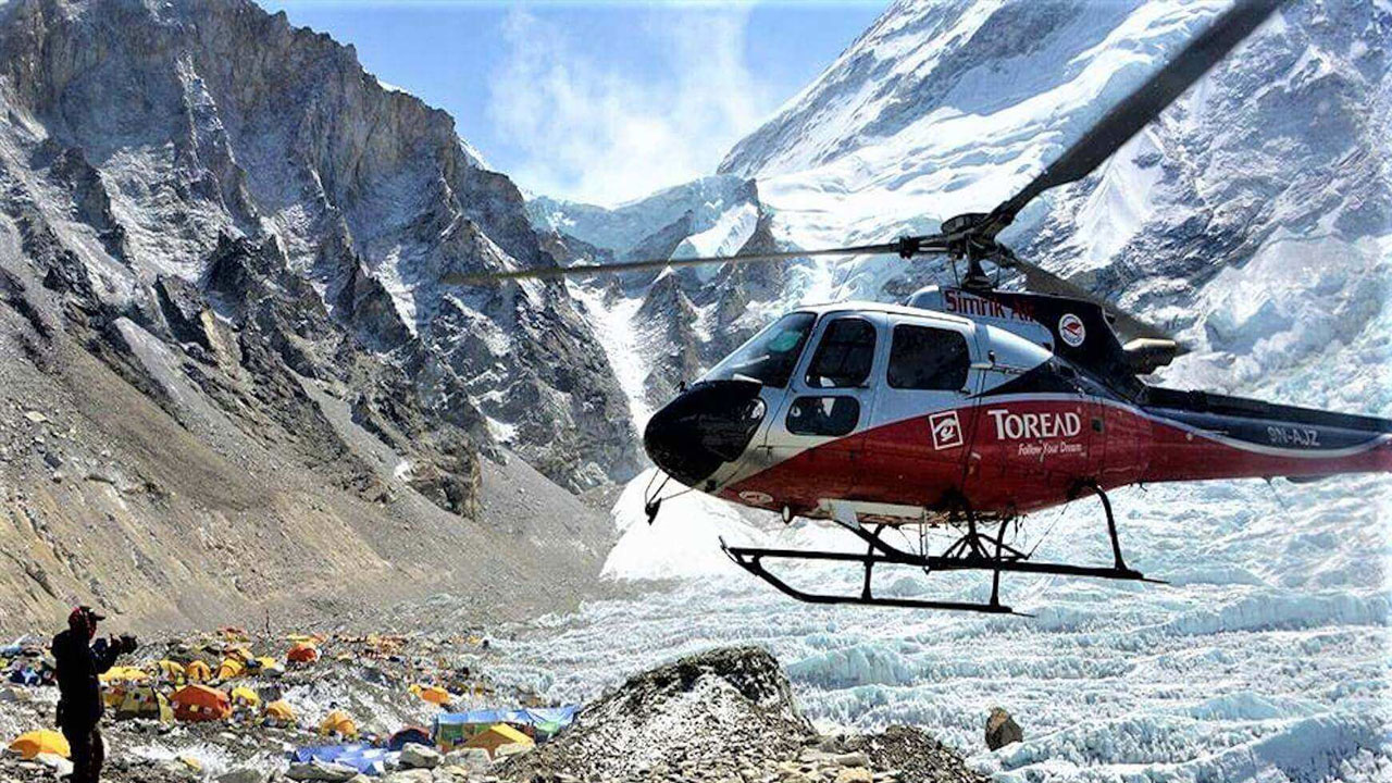 Everest Base Camp By Helicopter