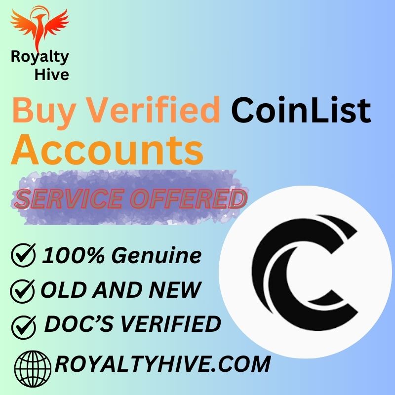 Buy Verified CoinList Accounts – Safe & Fast | Royalty Hive