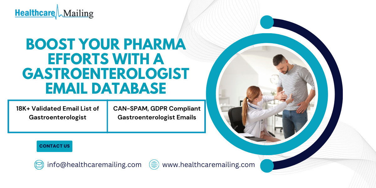 Boost Your Pharma Efforts with a Gastroenterologist Email Database