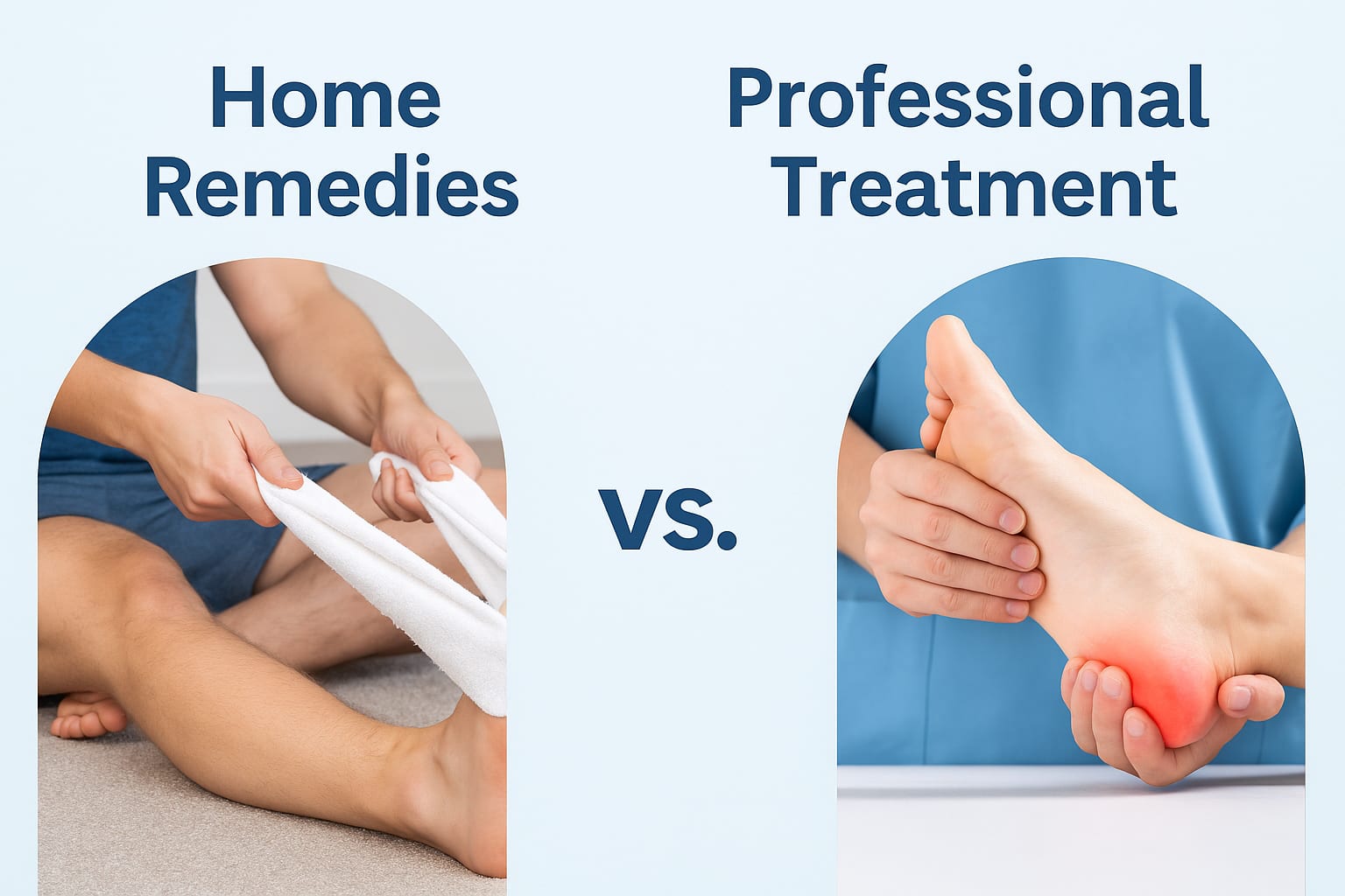 Home Remedies vs. Professional Treatment for Plantar Fasciitis in Singapore | Families