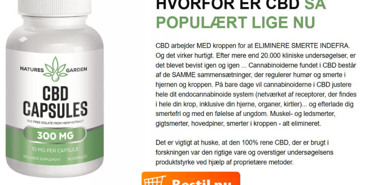 Natures Garden CBD Kapsler Review: Balance i Danmark