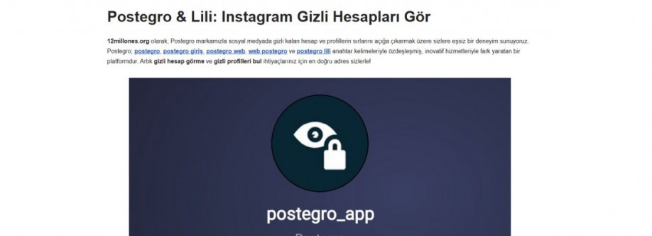 gizli instagram profili görme Cover Image